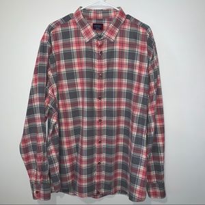 UNTUCKit Long sleeve plaid shirt